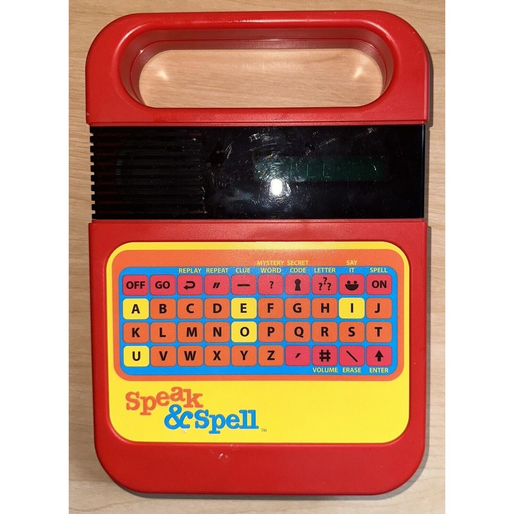 Speak & Spell - Tested & Works Great! - Kahootz 09624 ￼Electronic Spelling Game